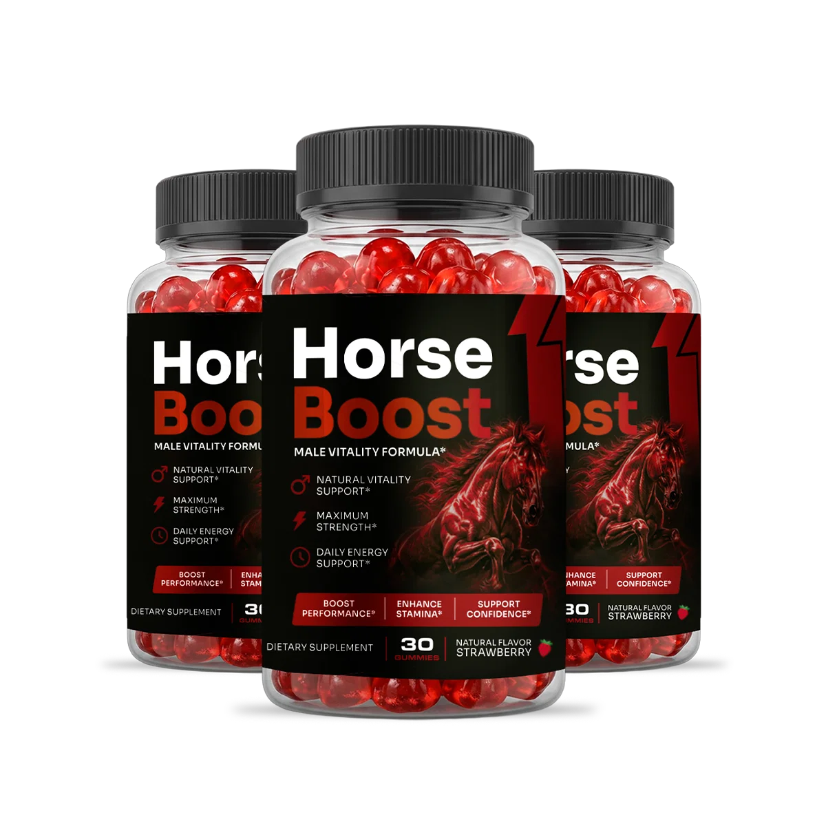 3 bottles Horse Boost
